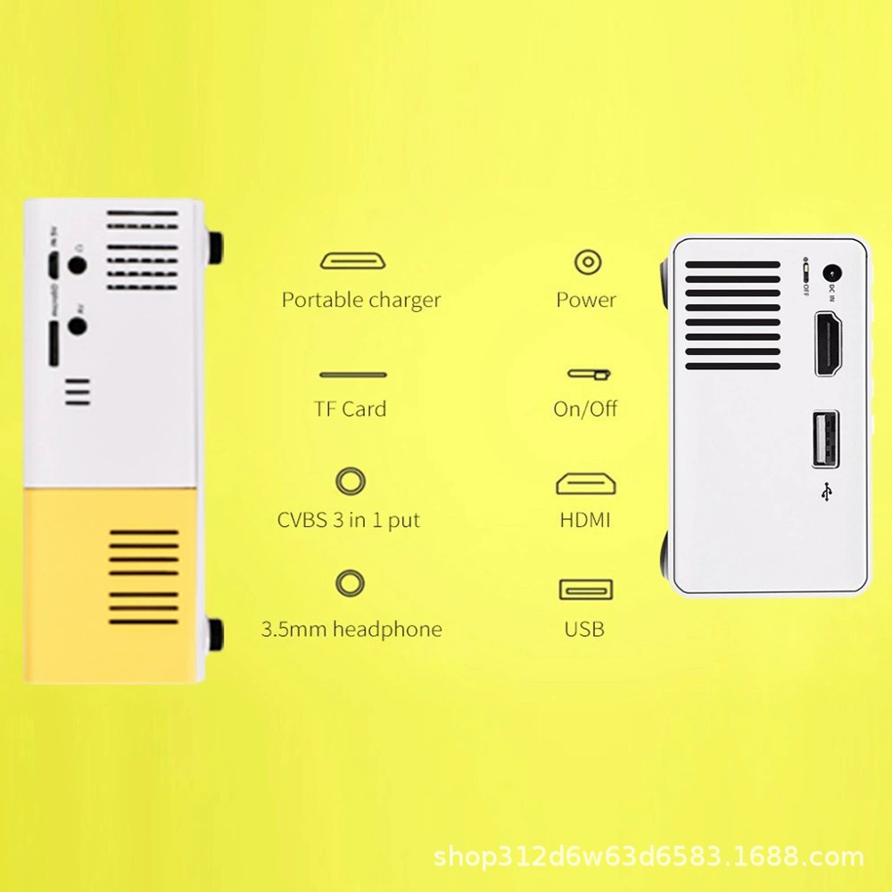 Projection Factory Cross-border Hot Mini-portable Projector