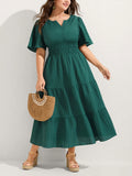 Resort-style Plus-size Dress For Women